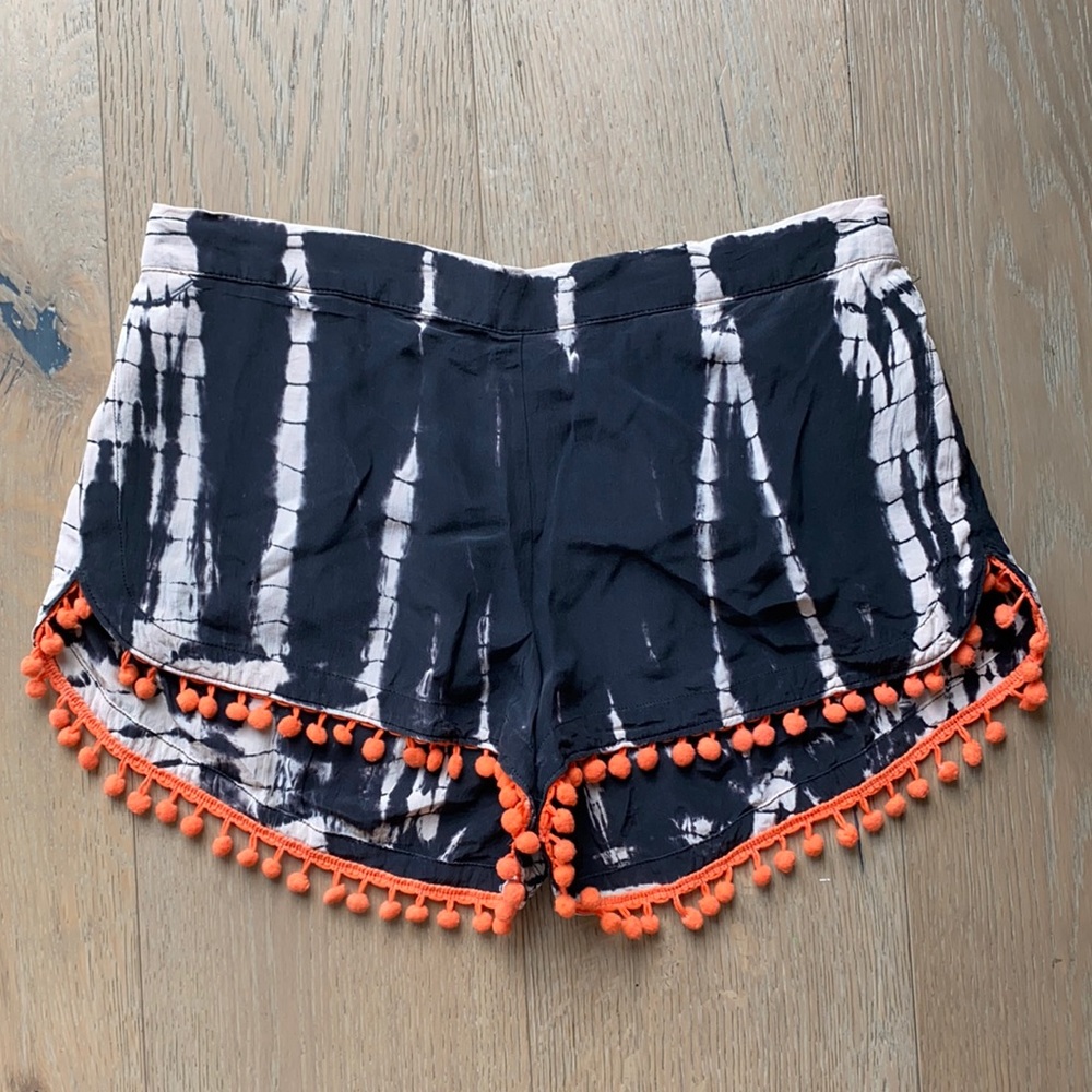 Gypsy 05 silk tie dye Pom Pom short sz S